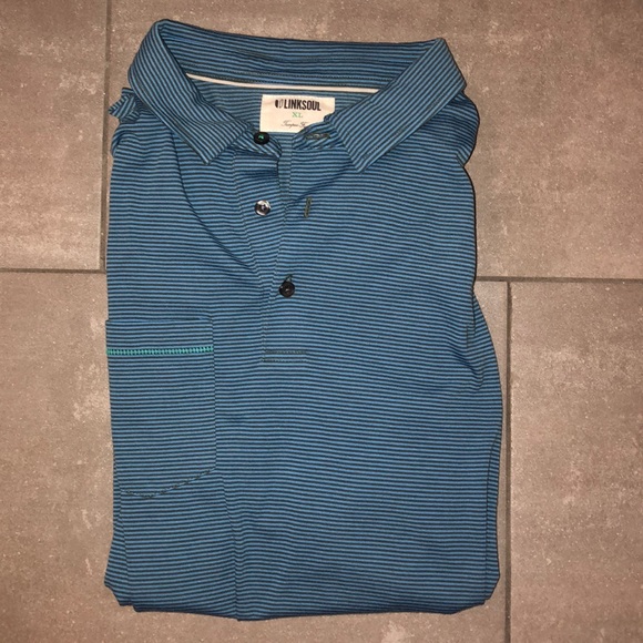Linksoul Other - Linksoul Pocket Polo MINT $84 XL 🎄🎄🎄